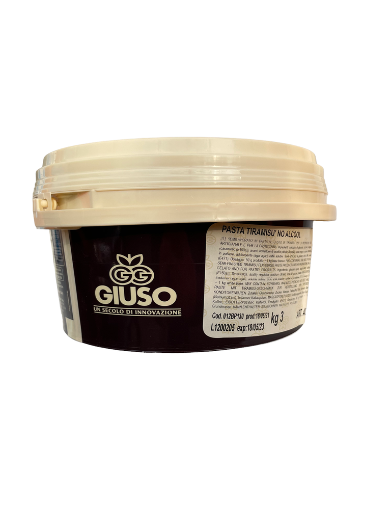 Pasta Tiramisu Alcohol-Free Giuso (NO)