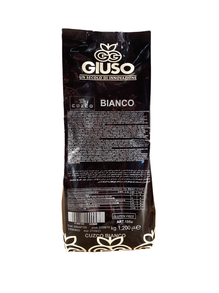 Cioccolato Bianco Cuzco - (PRECENENIE 60% - ZÁRUKA 9/21)